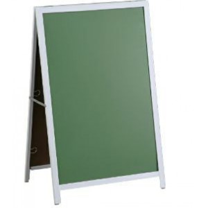 PARROT A FRAME CHALK BOARD STEEL FRAME 900*600MM