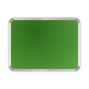 PARROT CHALK BOARD ALUMINIUM FRAME 1500*1200MM