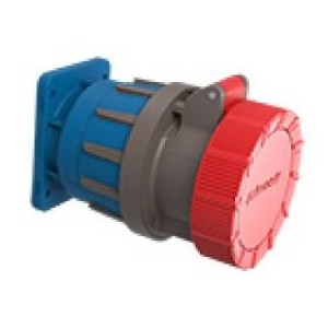 400VAC 125A 3P+E ROTOSWITCH STRAIGHT SOCKET 6h