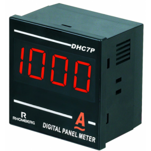 AC AMPERE DIGITAL PANEL METER 3.5 DIGIT 100-240V 72x72x48mm