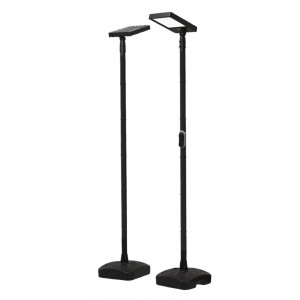 Solar Port. Patio LED Cct Adj. C/W BASE-REMOTE- Pole IP65