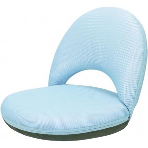 Foldable Recliner Floor Chair with Adjustable Backrest- 5 gears