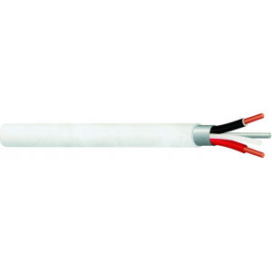 2.5mm x 2 CORE + E WHITE SURFIX /20M