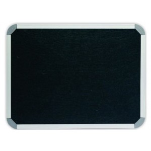 PARROT INFO BOARD ALUMINIUM FRAME 900*900MM BLACK