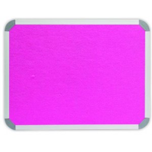 PARROT INFO BOARD ALUMINIUM FRAME 900*900MM PINK