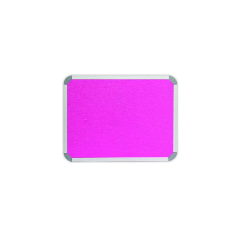 PARROT INFO BOARD ALUMINIUM FRAME 900*900MM PINK