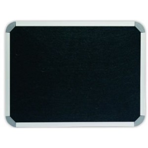 PARROT INFO BOARD ALUMINIUM FRAME 900*600MM BLACK