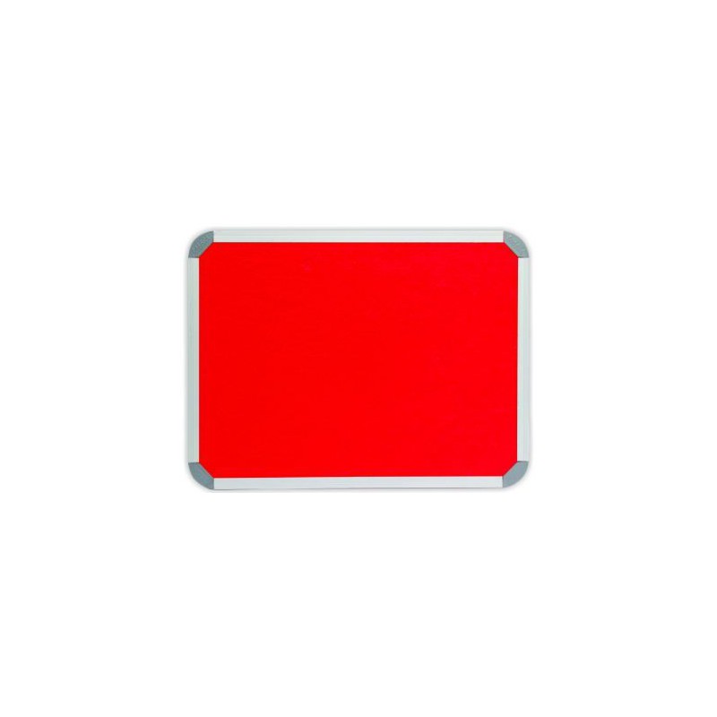PARROT INFO BOARD ALUMINIUM FRAME 900*600MM RED