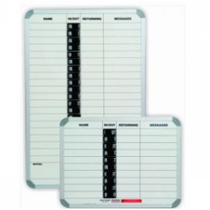 PARROT IN/OUT BOARD MAGNETIC 10 PEOPLE 600*450MM