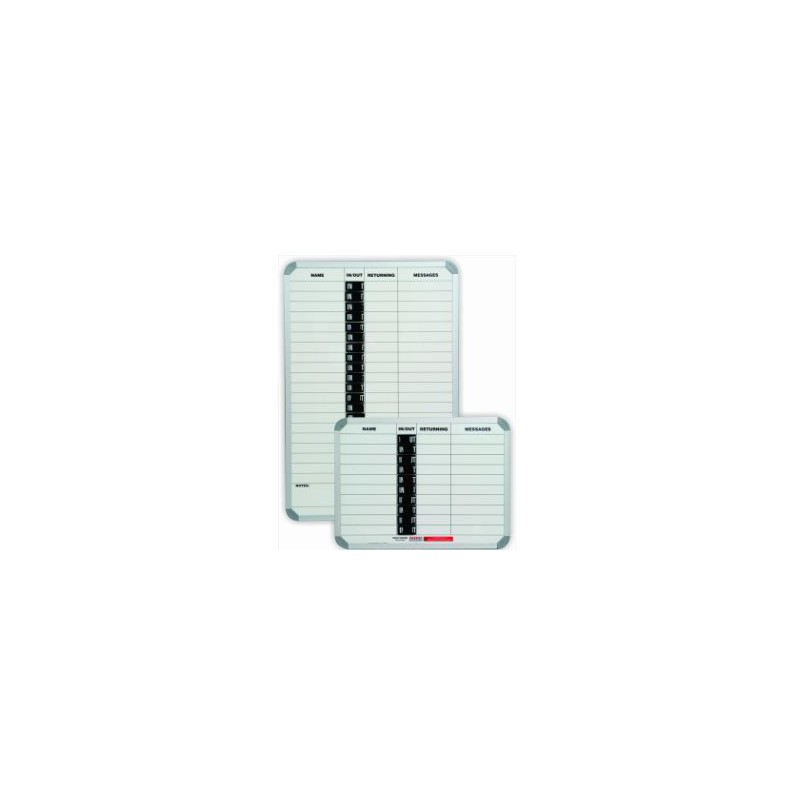 PARROT IN/OUT BOARD MAGNETIC 10 PEOPLE 600*450MM