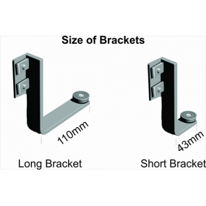 PARROT EASY RAIL MOUNTING BRACKET SET LONG