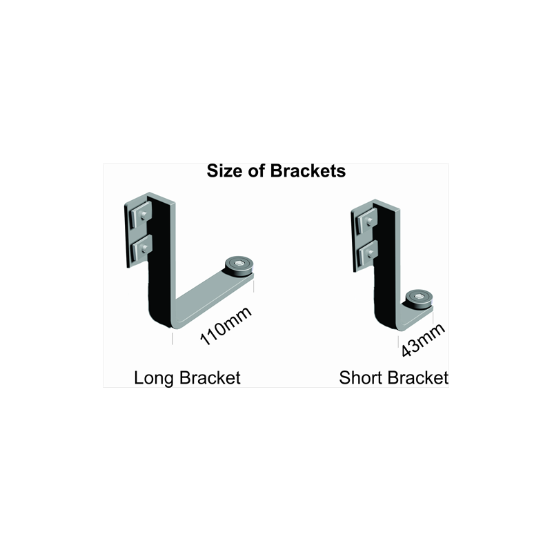 PARROT EASY RAIL MOUNTING BRACKET SET LONG