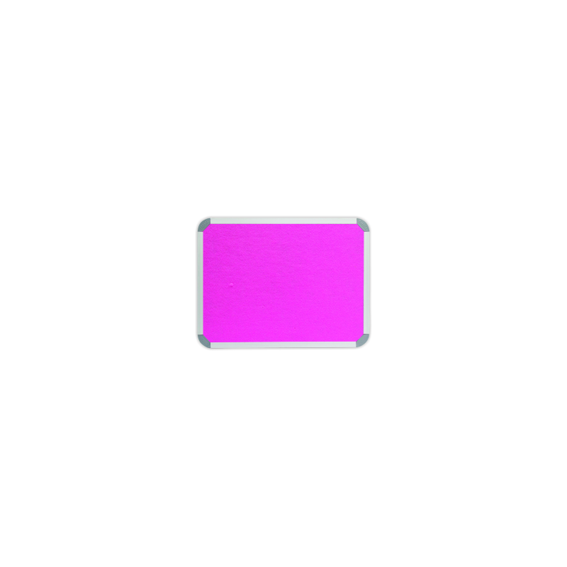 PARROT INFO BOARD ALUMINIUM FRAME 600*450MM PINK