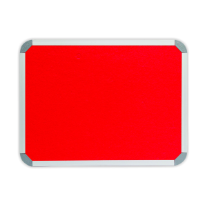 PARROT INFO BOARD ALUMINIUM FRAME 600*450MM RED