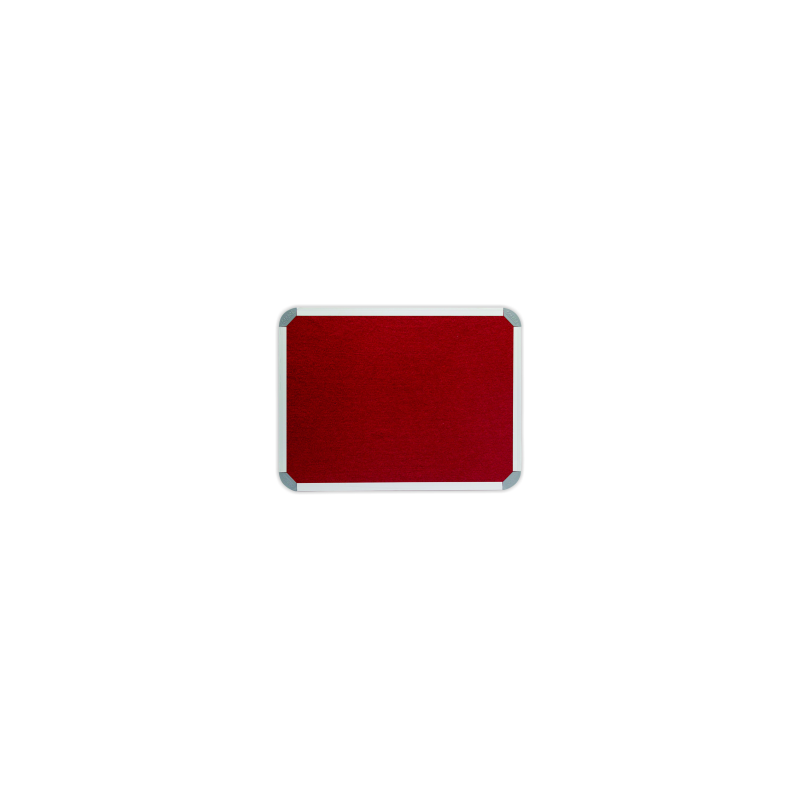 PARROT INFO BOARD ALUMINIUM FRAME 600*450MM BURGANDY
