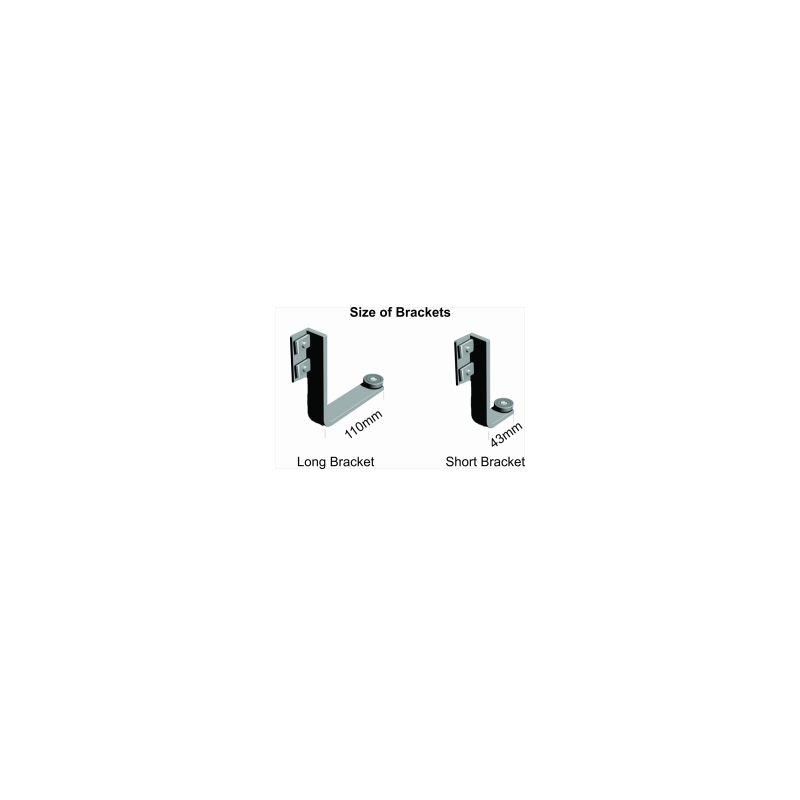 PARROT EASY RAIL MOUNTING BRACKET SET SHORT