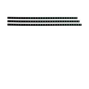 PARROT PART YEAR PLANNER DATE STRIPS 900mm