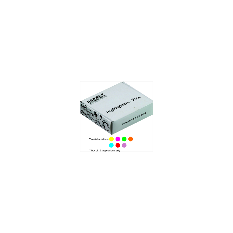 PARROT MARKER HIGHLIGHTER BOX 10 GREEN
