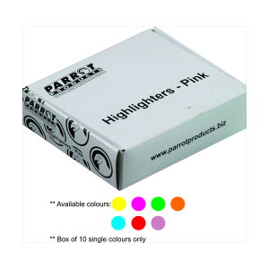 PARROT MARKER HIGHLIGHTER BOX 10 VIOLET