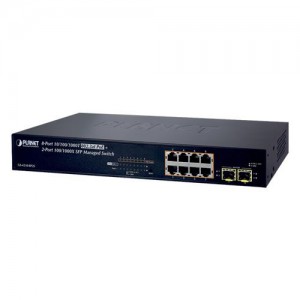 Planet NW110-6 8 10/100/1000Mbps PoE Managed Gigabit switch 2 SFP Uplink Ports