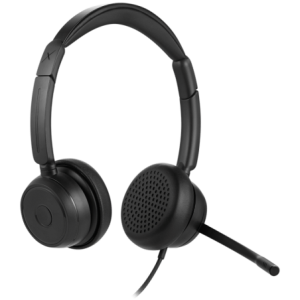 VolkanoX Chat Series mk3 Series Teams headphone with ENC -Black