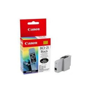 Real Color Canon BCI21/24B Black Universal Inkjet Cartridge