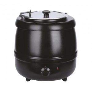 Commercial Countertop Large Soup Kettle Warmer | 10L- 304 Stainless Steel Inner Pot