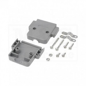 19 Way Plastic D-SUB Grey Cover 19DCG
