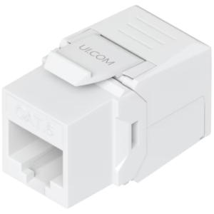 Ubiquiti UniFi  UACC-Keystone-Jack-C6 keystone for terminating a Cat6 Ethernet jack without the use of a punch-down or crimping too- (12) Keystone Jacks per pack