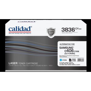 Calidad SAMSUNG Compatible Toner C406 - Cyan