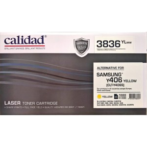Calidad SAMSUNG Compatible Toner Y406 - Yellow