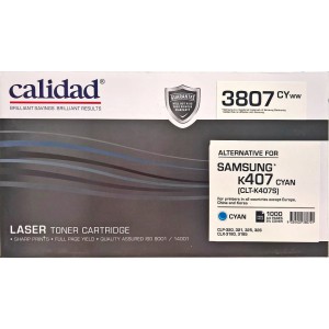 Calidad SAMSUNG Compatible Toner C407 - Cyan