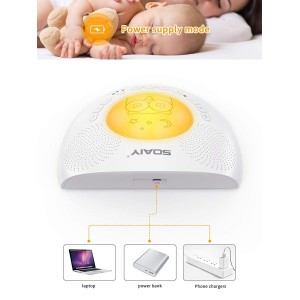 White Noise Sound Machine with Night Lights
