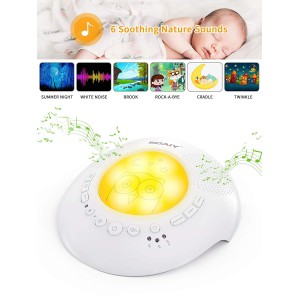 White Noise Sound Machine with Night Lights