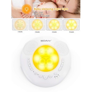 White Noise Sound Machine with Night Lights