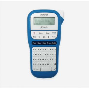 Pt H110 B Blue Handheld 2-Line Printer