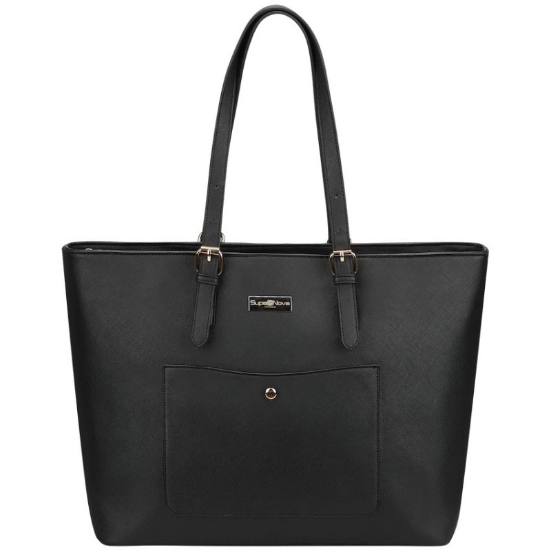 Supanova Madame 15.6 Laptop Tote Bag Black