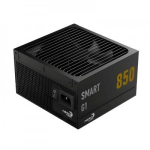 Aerocool SMART G1 Gold 850W PSU - ATX 3.1 PCIe5.1 - ATX 24 PIN 2x 4+4PIN CPU/2x CPU 8PIN 12x SATA 2x PATA 3x PCIe 6+2PIN 1x