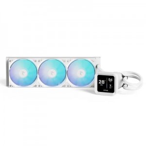 Aerocool APNX White Cooler with 4'' IPS LCD - 360mm