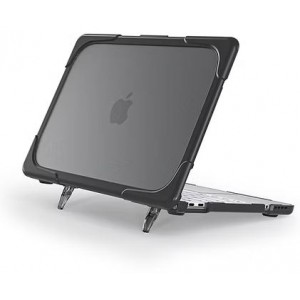 Tuff-Luv - Macbook Neo Armour Shell and Stand - Black