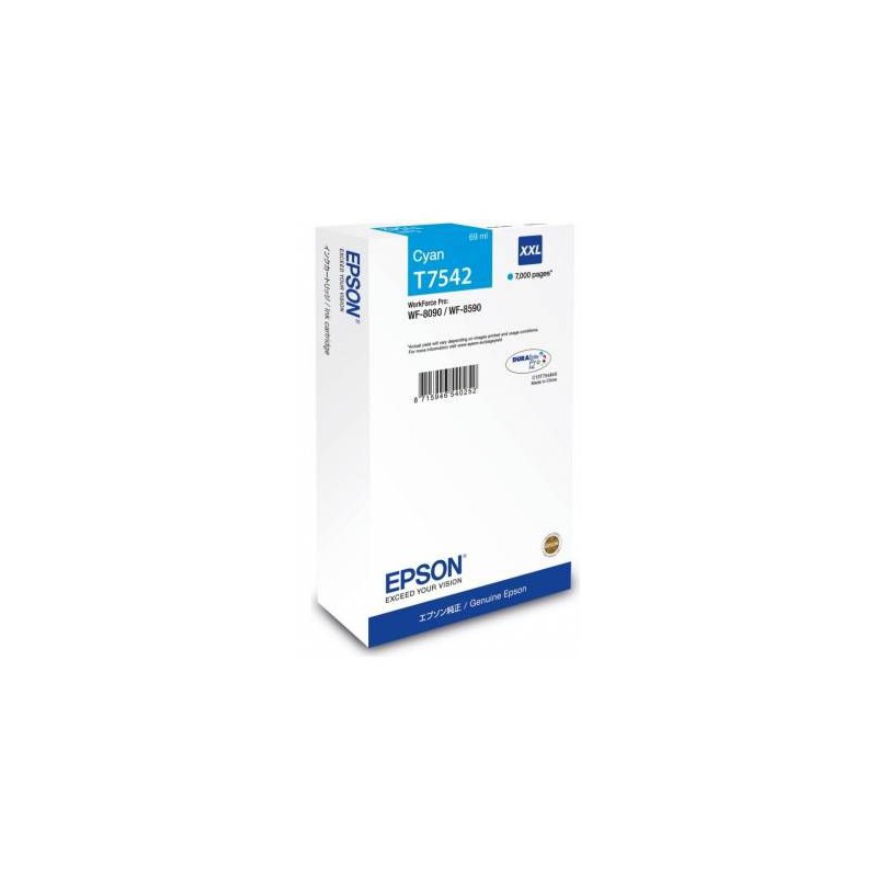 Epson T754240 XXL Cyan Ink Cartridge 69ml