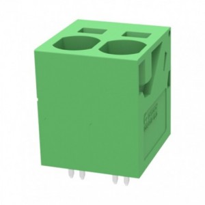 PCB SPRING TERMINAL BLOCK P15mm 2W GREEN DG271V-15.0-02P-14-00Z(H)