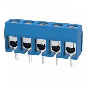 TERMINAL BLOCK N/C PCB 5W P5mm STR BLUE DG301-5.0-05P-12-00Z(H)