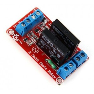 2-CH Relay 5V Solid State (ssr) 240VAC 2A MD0275