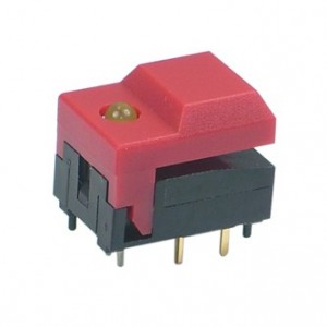 Push Button Tactile Switch N/O Red B1711-RD