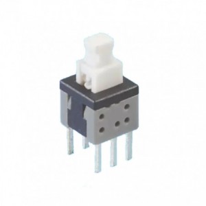 PCB LATCHING P/BUTTON 30V 100mA DPDT 6-PIN PB-22E60