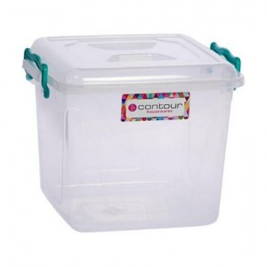 Contour Storage Box Clip And Lock Clear 8.5L
