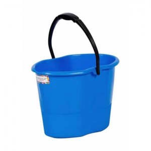 Contour Plastic Bucket Assorted Colours 15L