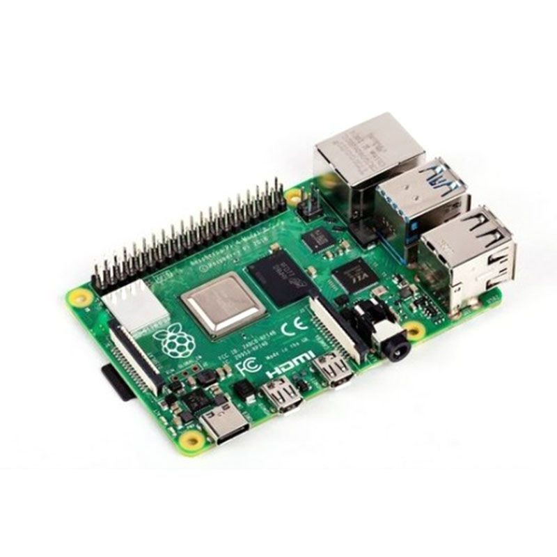 Raspberry Pi 4 Model B  Quad-core Cortex-A72 (ARM v8) 64-bit SoC @ 1.5GHz Processor - 1GB LPDDR4