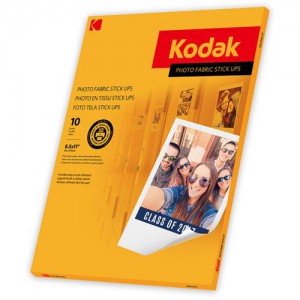 Kodak Photo Fabric Stick Ups A4 10 Per Pack